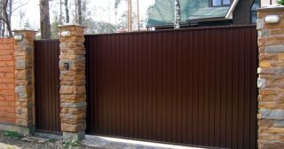 Купить откатные ворота консольные Ржев, цена от 2808 руб.